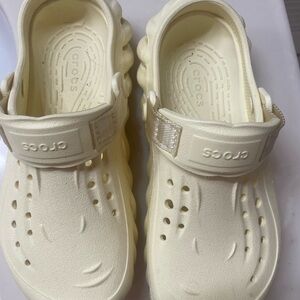 CROCS Kids Cream Water Shoes